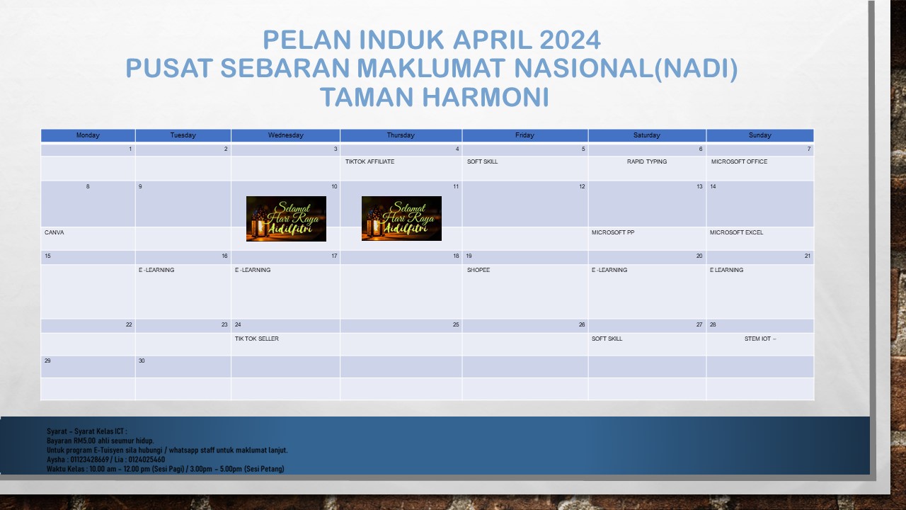 PELAN INDUK APRIL2024